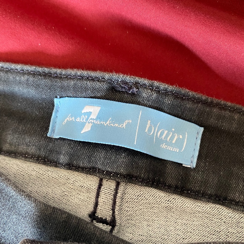 Grey “for all mankind” jeans